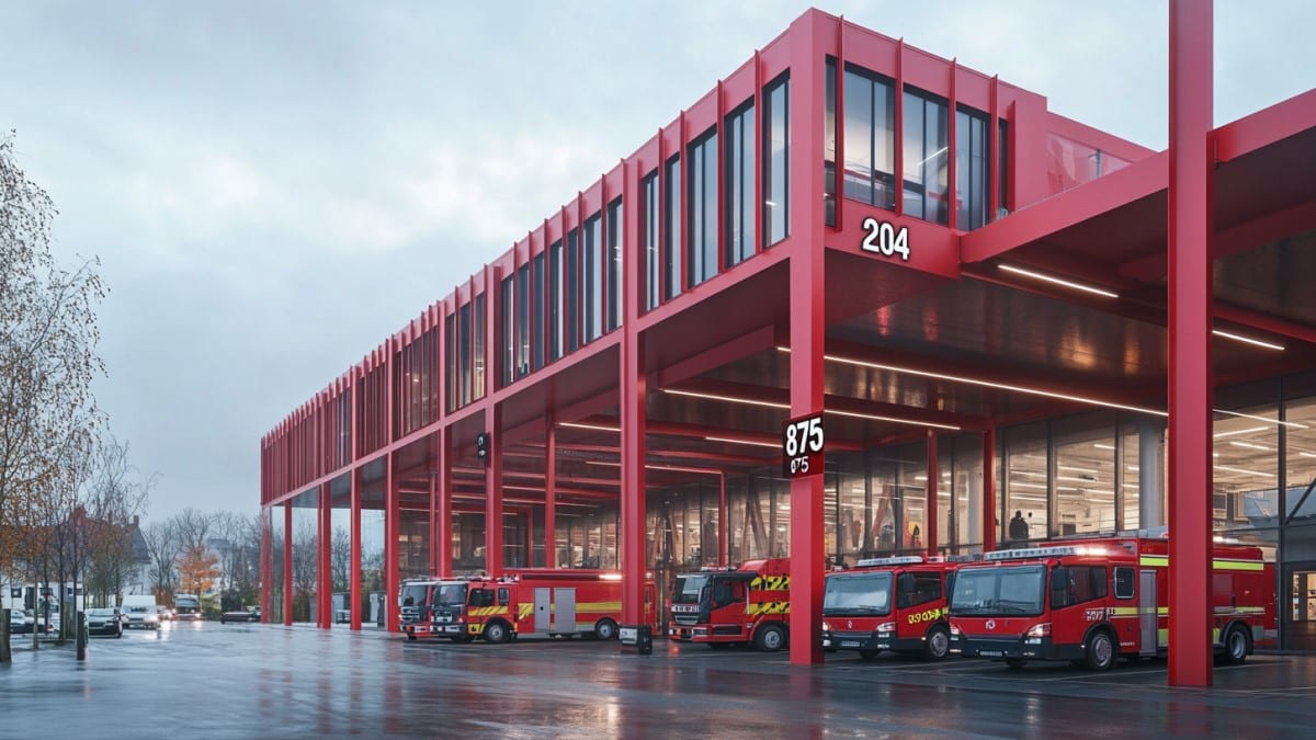 Quelle est la plus grande caserne de pompiers de France et du monde ?
