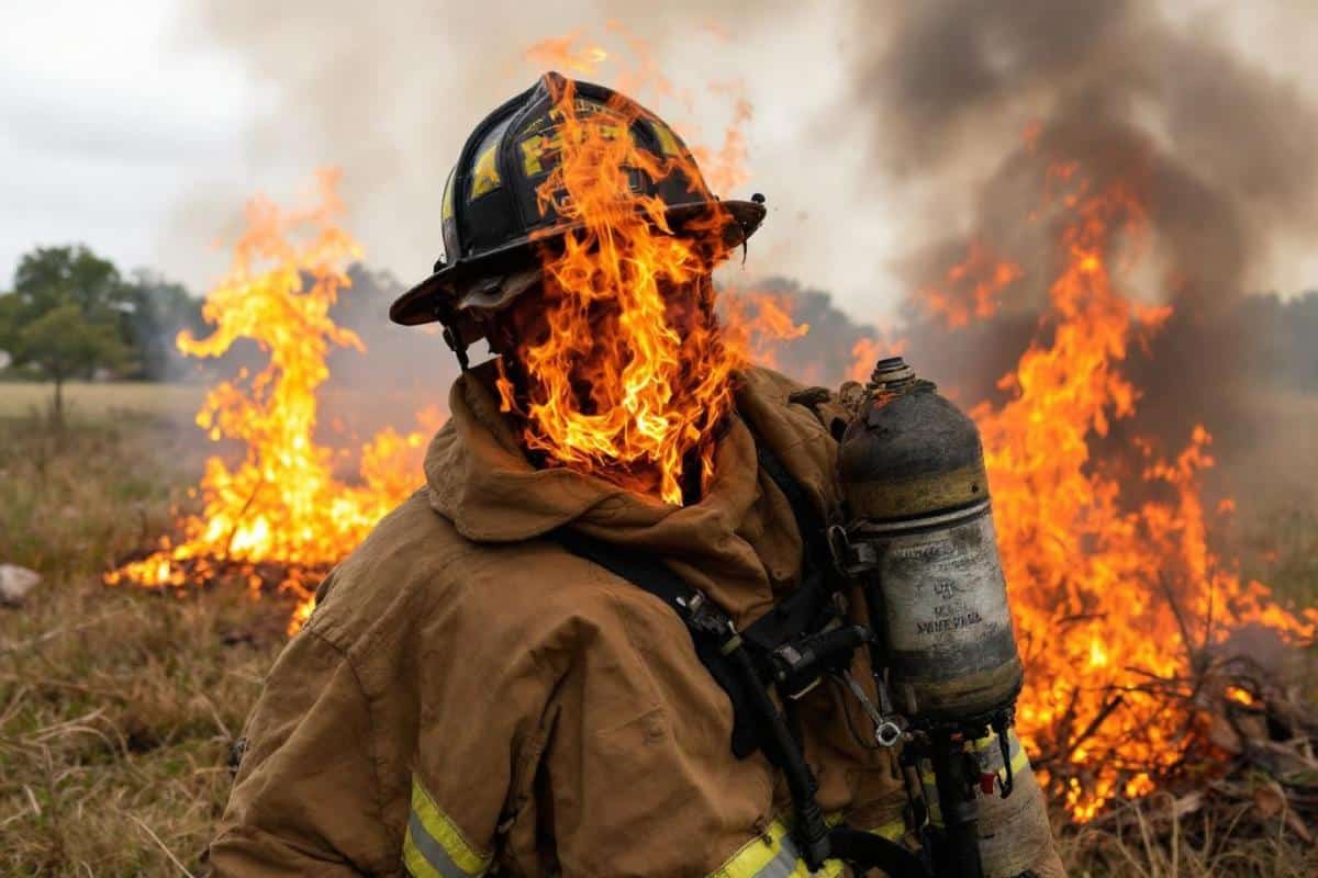 Un pompier blessé dans un violent incendie près d'une exploitation agricole à Manosque