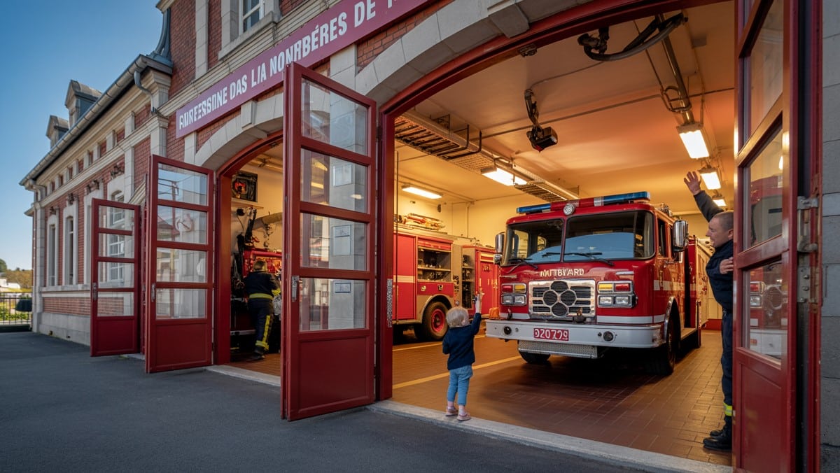 Portes ouvertes 2025 : immersion dans la caserne des pompiers de Montbéliard