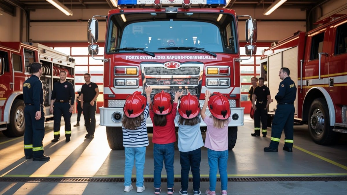 Portes ouvertes des sapeurs-pompiers de Farébersviller Théding le 6 septembre