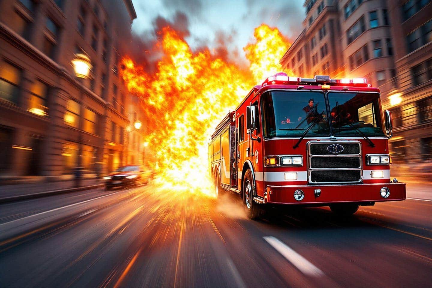 Pourquoi les camions de pompiers sont-ils rouges ? Histoire et signification de cette couleur