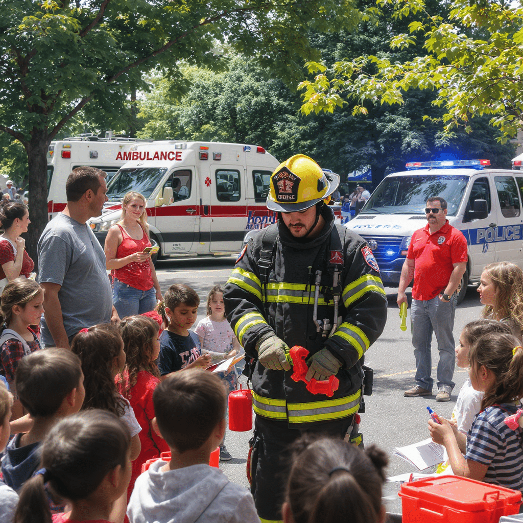Comment la protection civile sensibilise le grand public ?