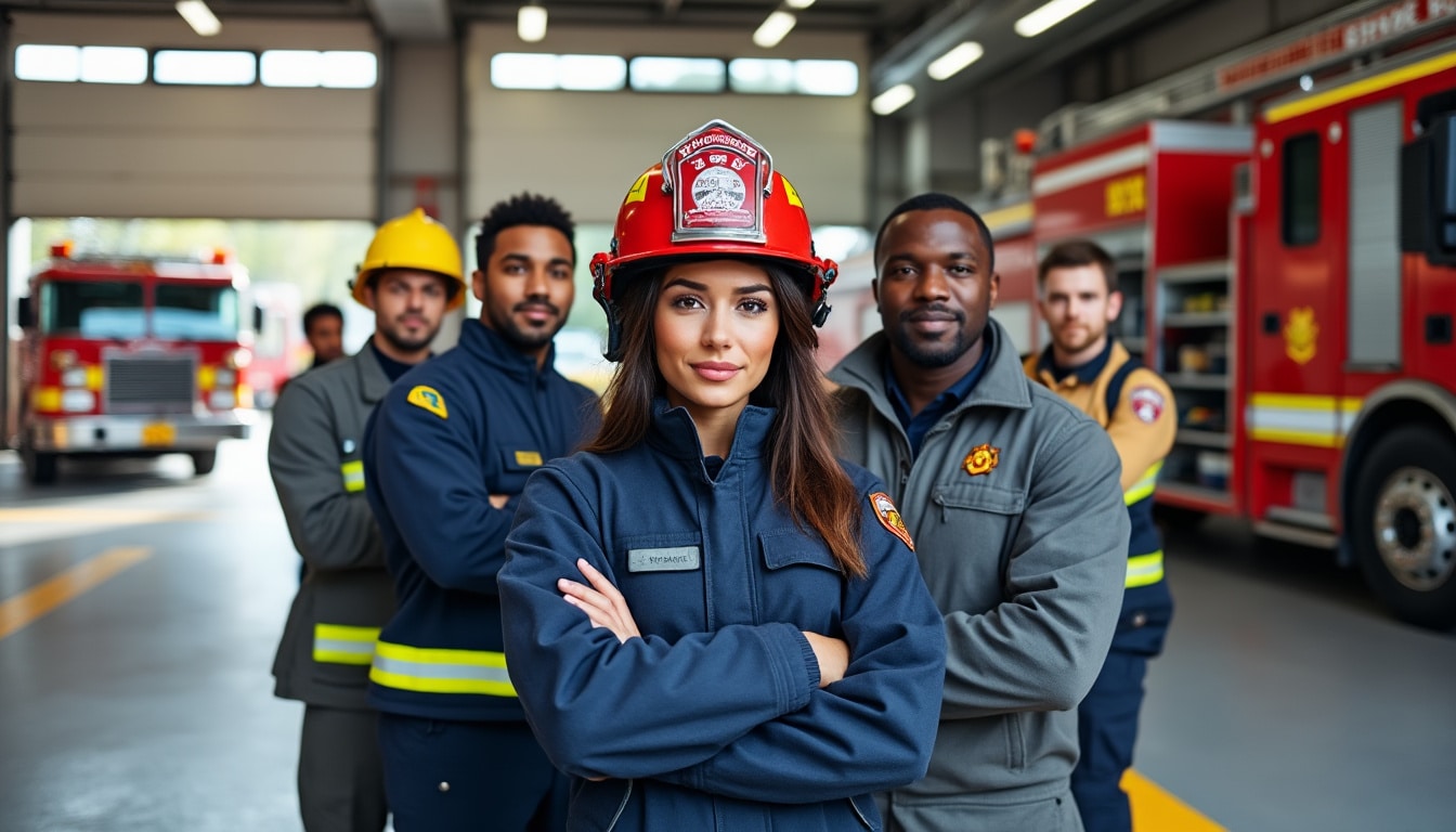 Caserne de pompiers : recrutement, profils recherchés et parcours d’entrée