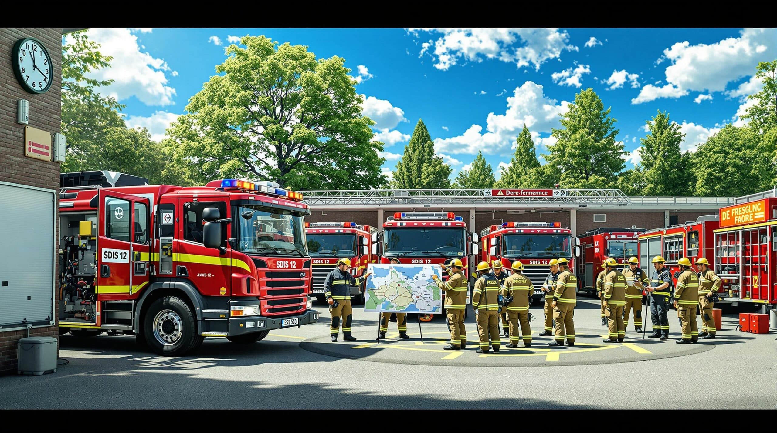 SDIS 12 Aveyron : les pompiers départementaux