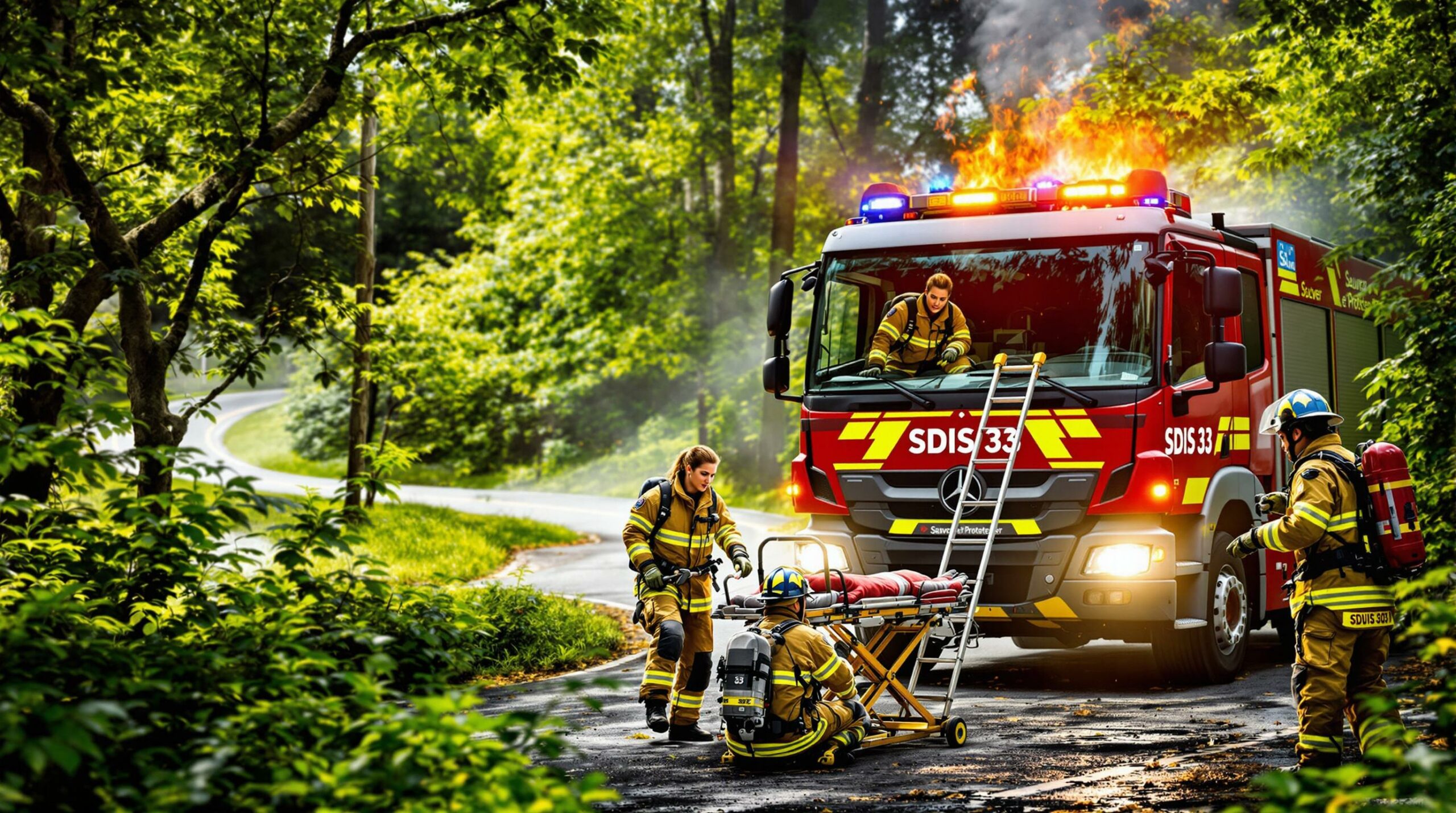 SDIS 33 Gironde : services de secours et gestion des risques