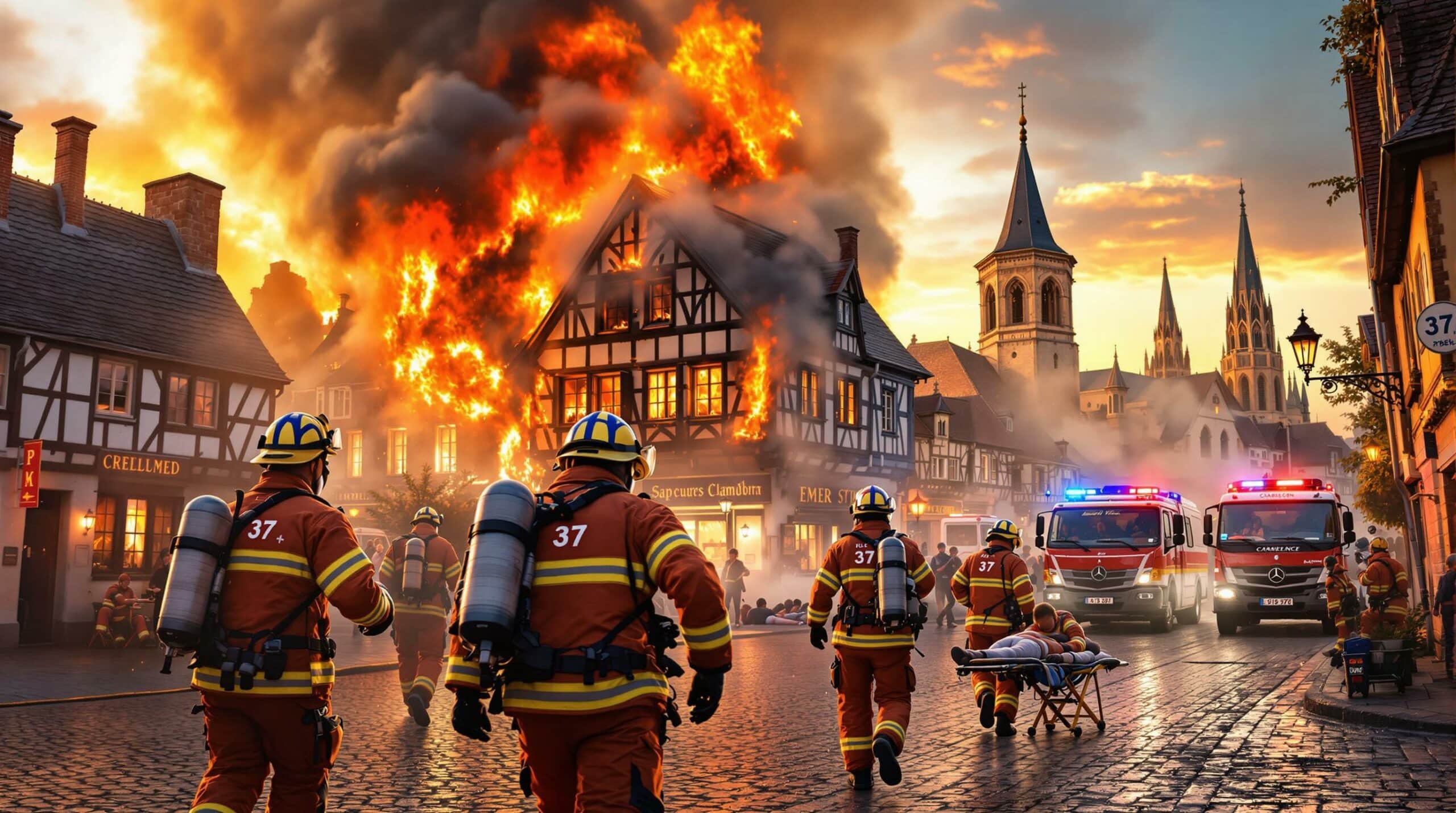 SDIS 37 Indre-et-Loire : rôle des sapeurs-pompiers locaux