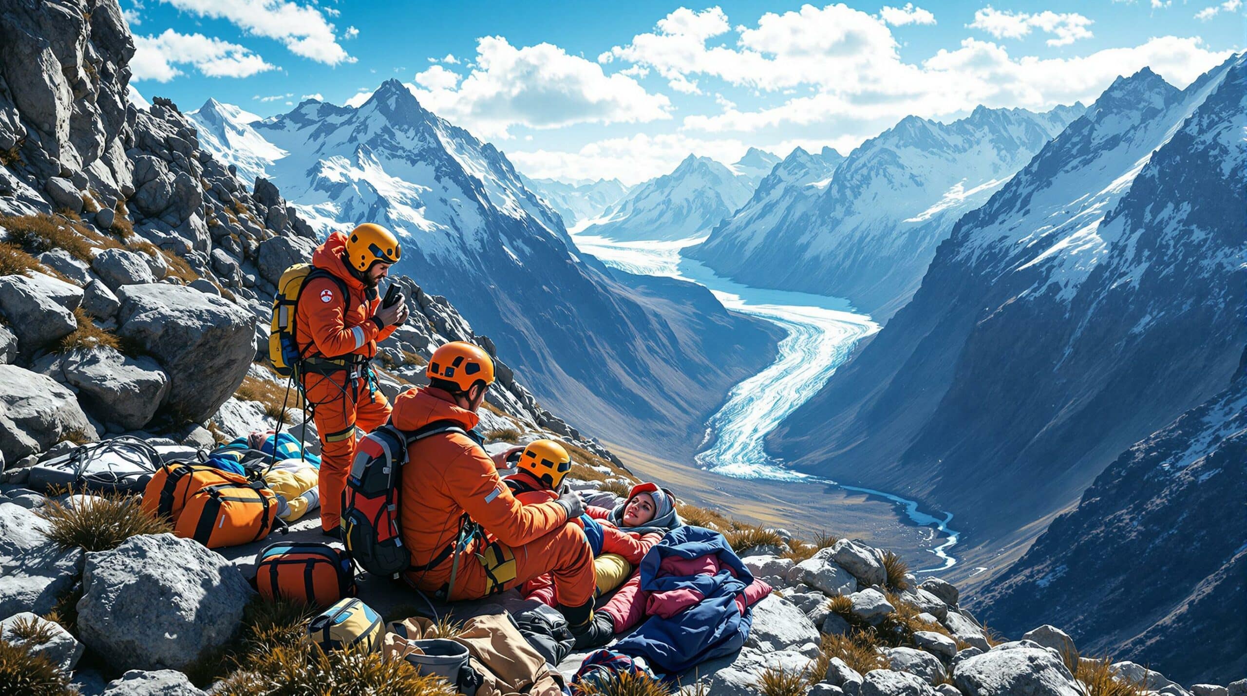 Secours en montagne : Retours d'expériences et anecdotes