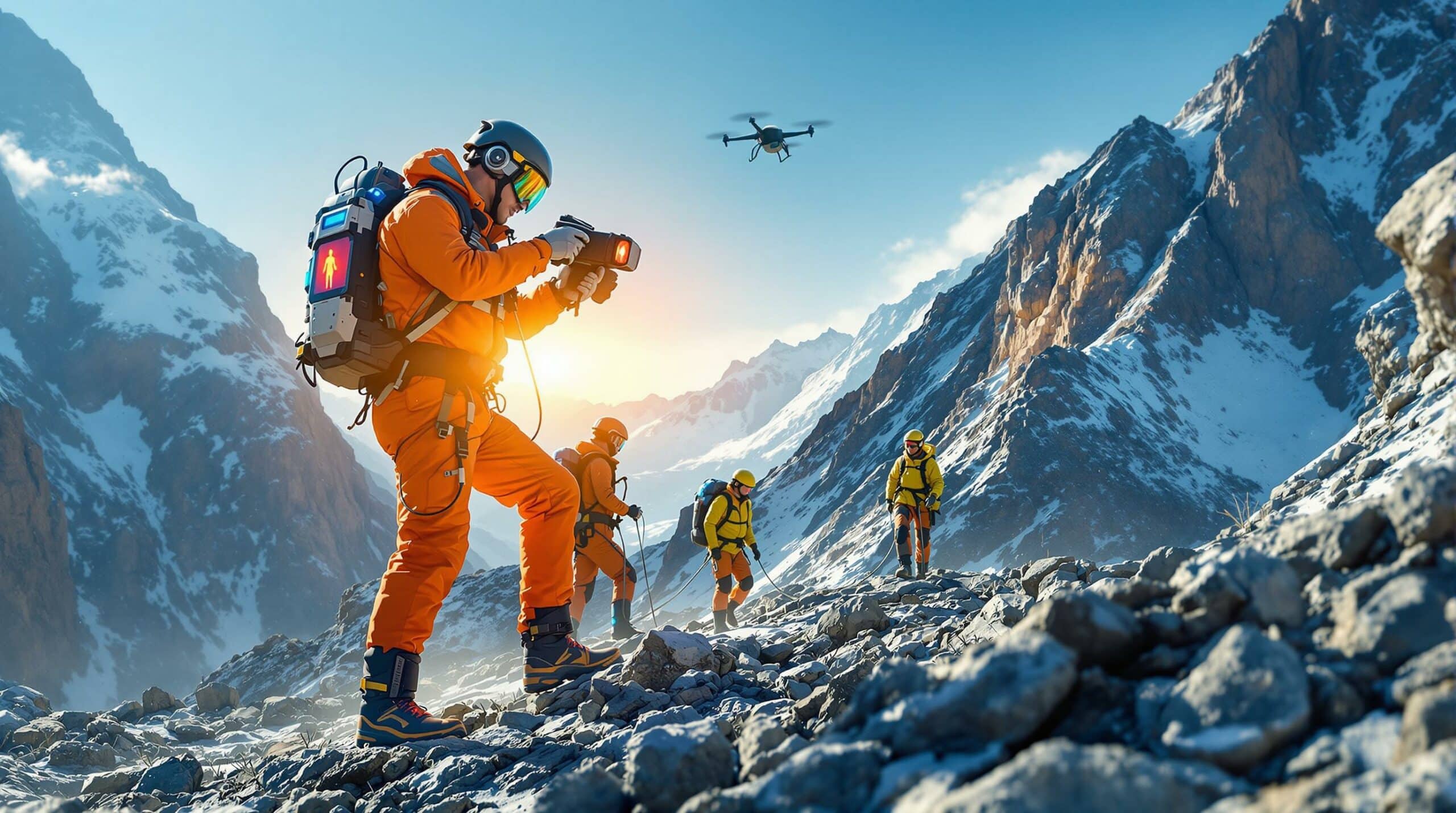 Secours rapide en montagne : Les nouvelles technologies au service de la sécurité