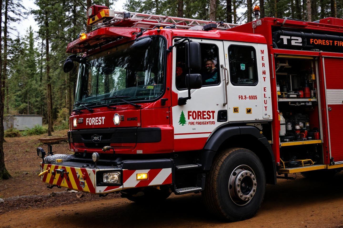 Signification CCF pompier : camion citerne forestier pour véhicules incendie et secours