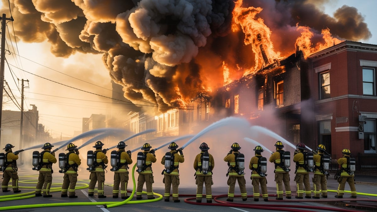 Sud de Nantes : 40 sapeurs-pompiers déployés face à un incendie d’ampleur