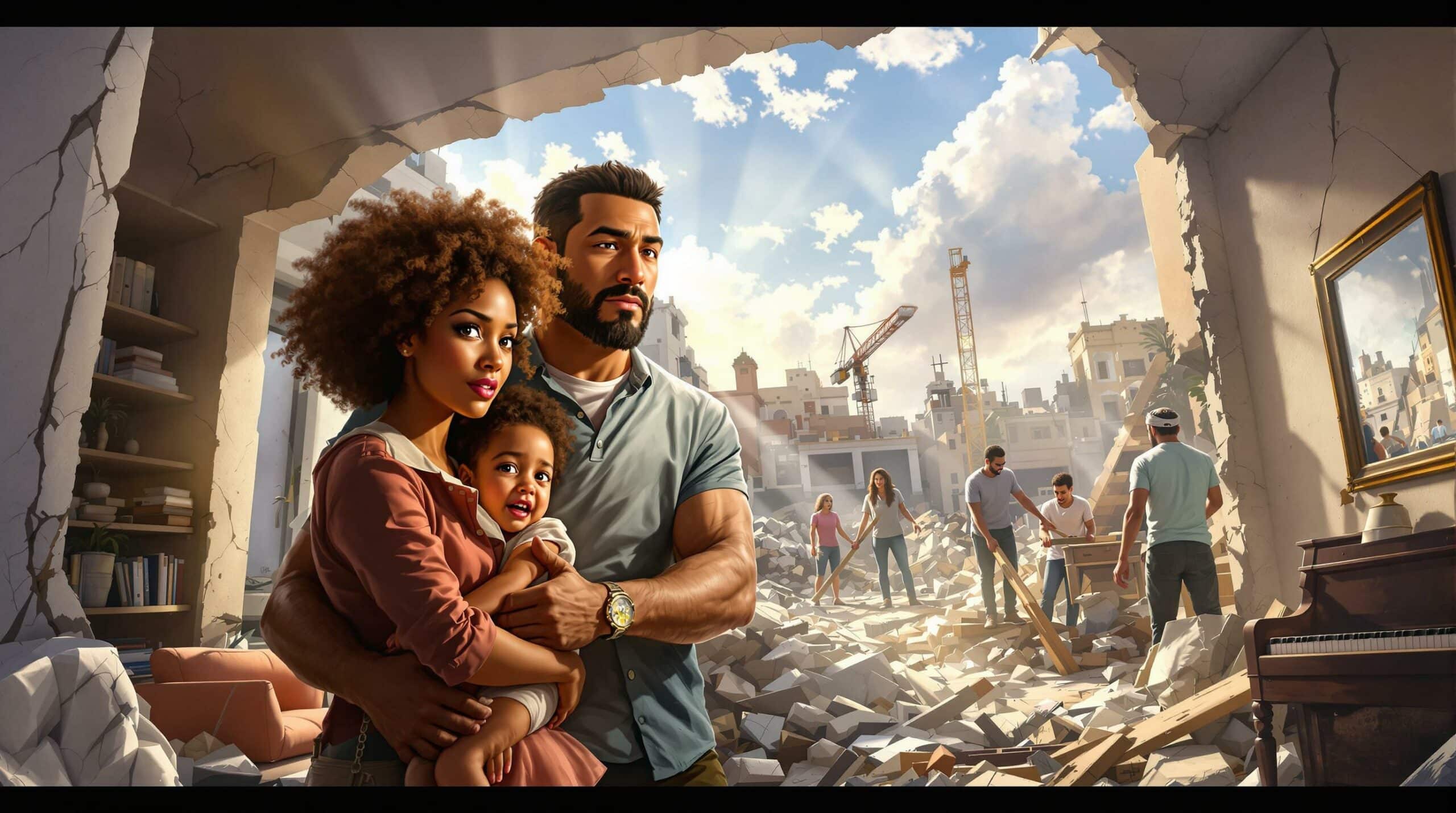 Survivre à un tremblement de terre : Histoires de résilience et de reconstruction
