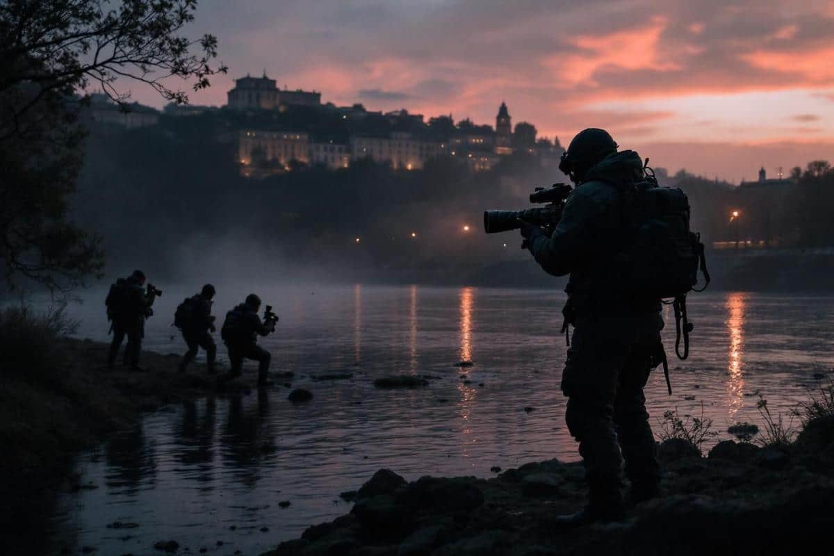 Tournage illégal d'un clip dans le Rhône : incendie et tirs de mortier près de Lyon
