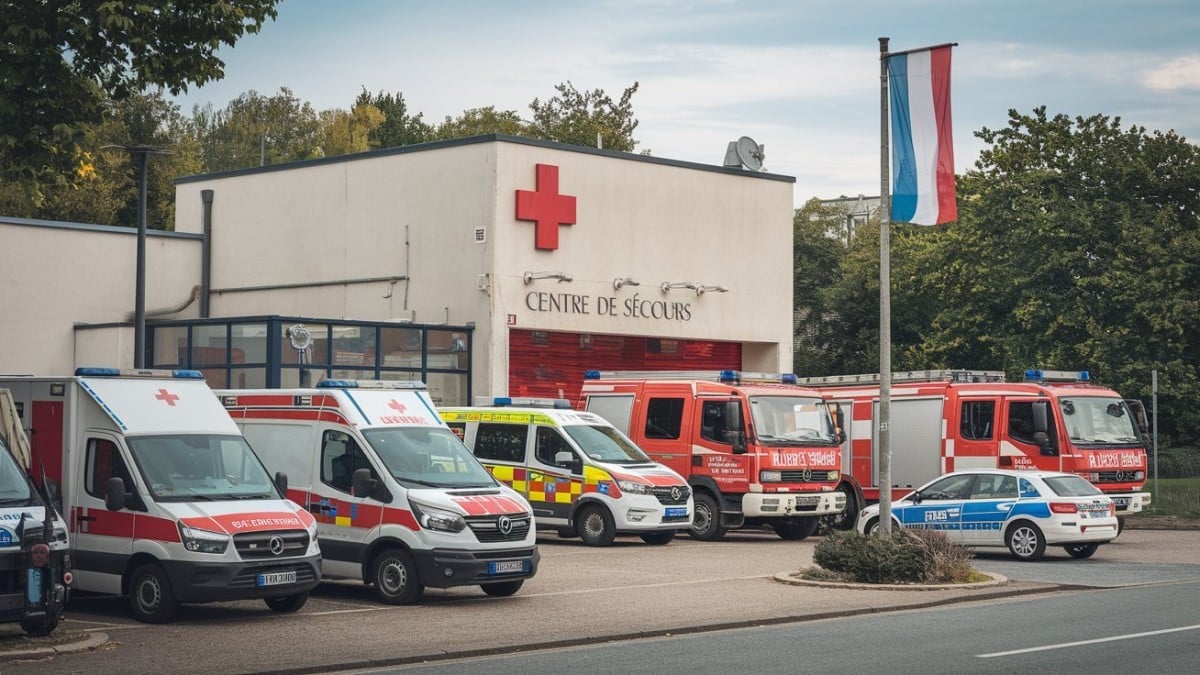 Caserne de pompiers station