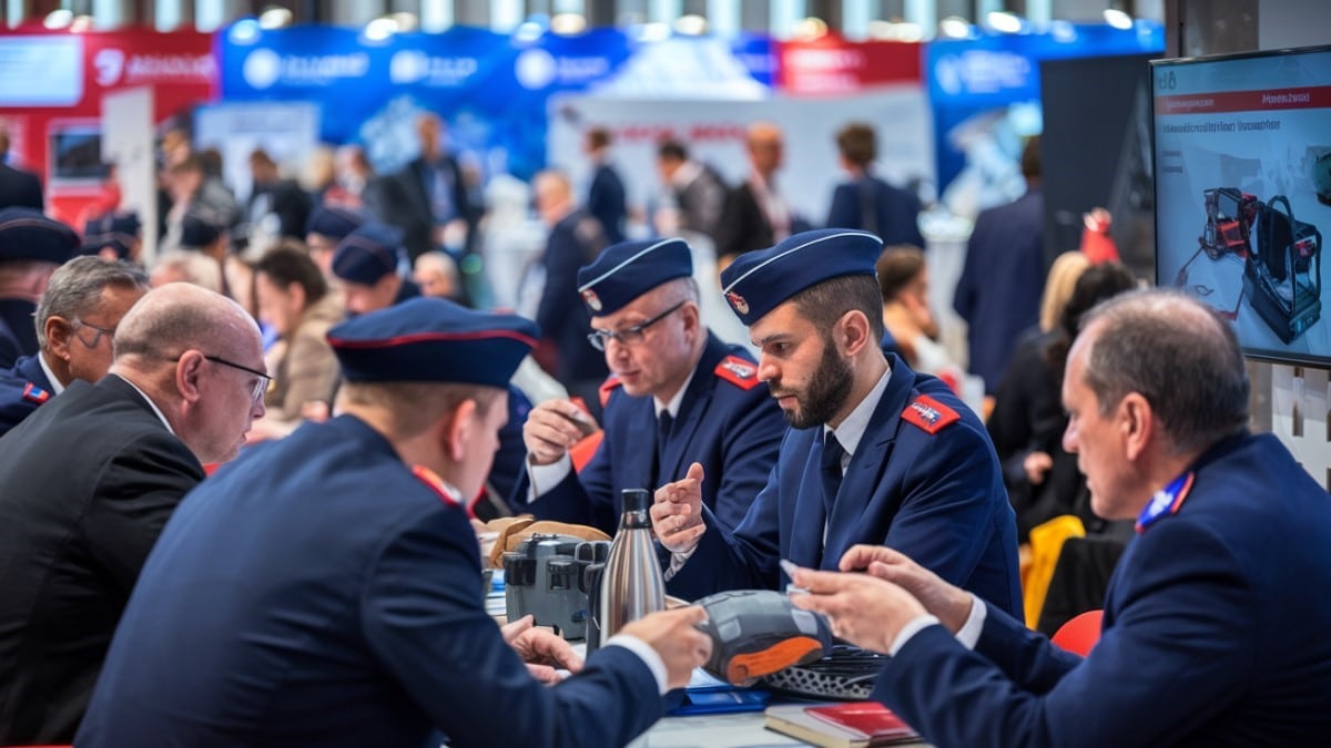 Réunion pompiers congrès