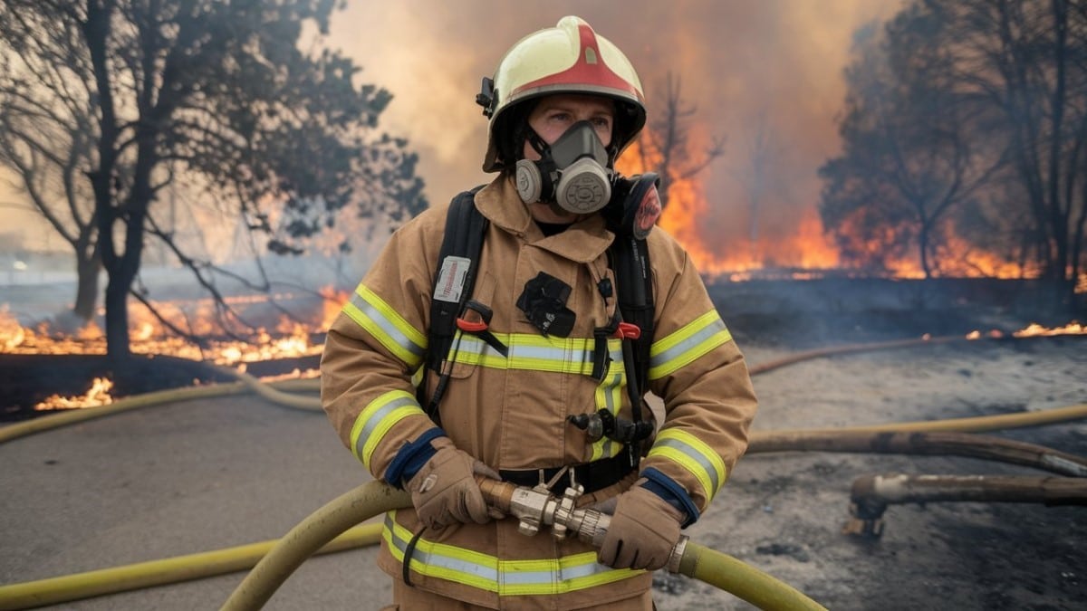 Pompier intervention incendie