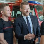 Discussion entre pompiers et dirigeant