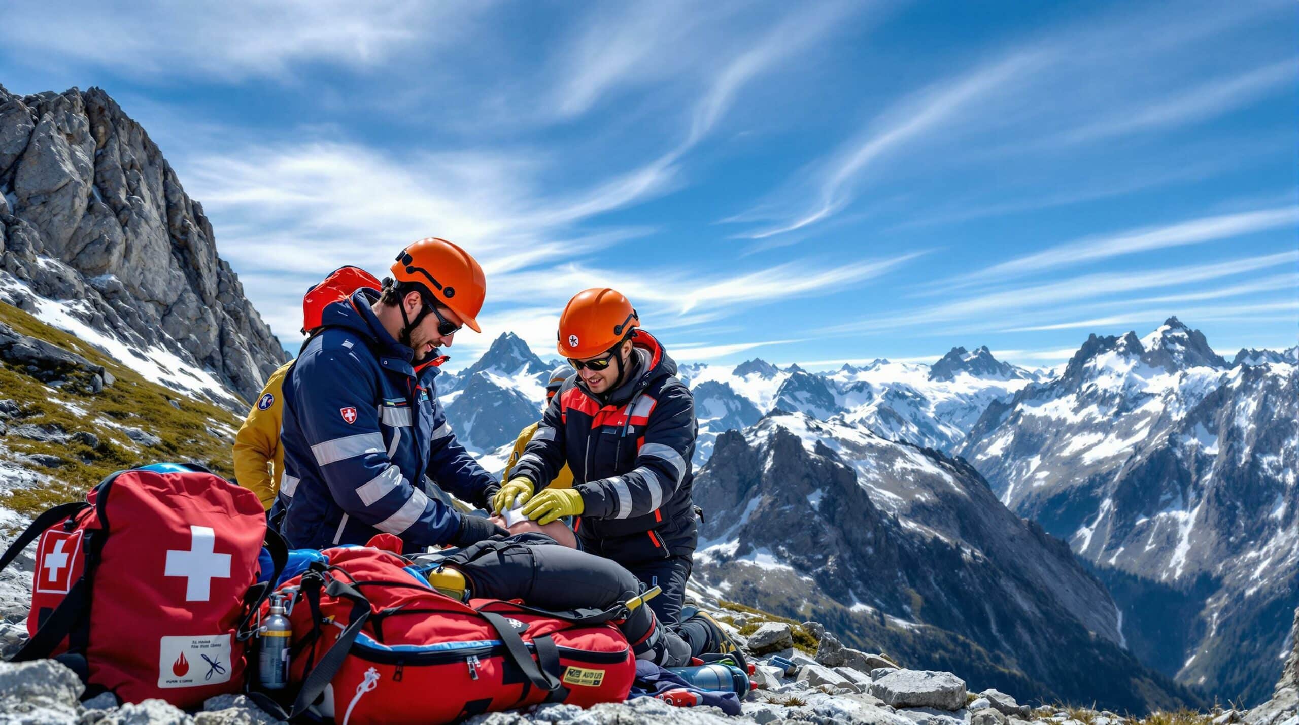 découvrez l'importance de la formation secouriste en montagne. apprenez les compétences essentielles pour assurer la sécurité des aventuriers en milieu alpin et réagir efficacement en cas d'urgence. ne laissez rien au hasard lors de vos excursions en montagne, formez-vous dès maintenant !