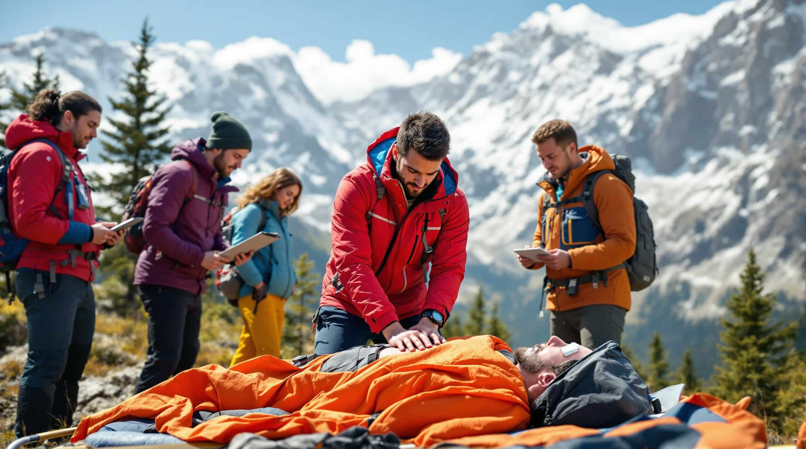 découvrez les gestes qui sauvent en montagne grâce à notre formation complète. apprenez des conseils essentiels pour réagir face aux situations d'urgence et améliorer votre sécurité lors de vos aventures en plein air.